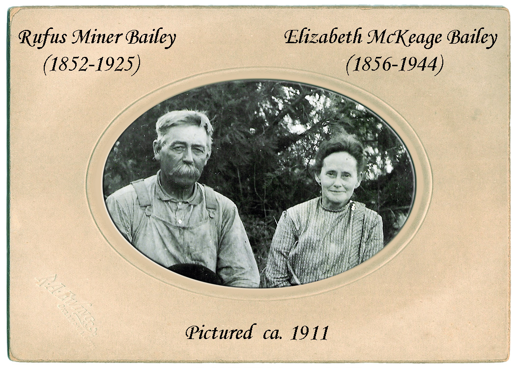 Rufus and Libbie Bailey ca. 1911