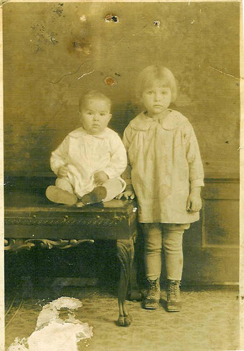 Richard Vernon Jr. and Bernice - ca. 1932