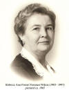 Rebecca Ann Freeze Freeman Wilcox - ca. 1965