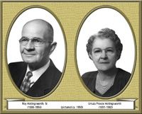 Roy Hollingsworth and Ursula Freeze Hollingsworth (about 1950)